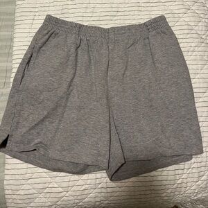 john galt gray sweatshorts